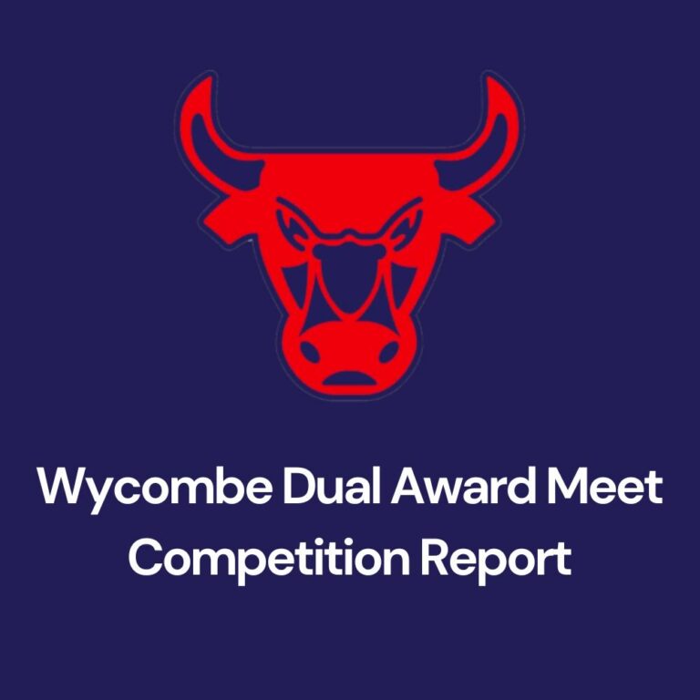 Wycombe Dual Award Meet - Competition Report